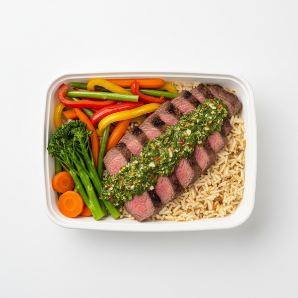 Habibi Chimichurri Flank Steak