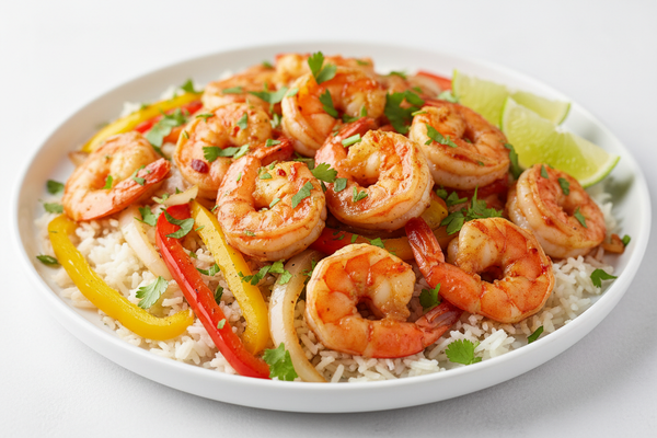 Pancho Villa Shrimp Fajita
