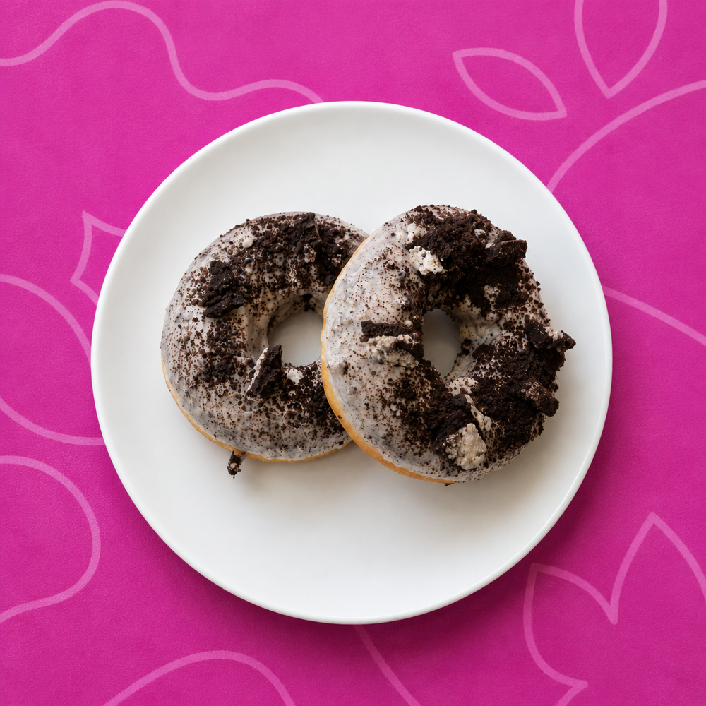Cookies & Creme Protein Donut