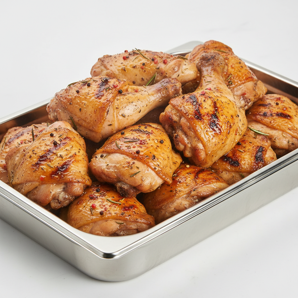 chicken thighs cooked bulk 