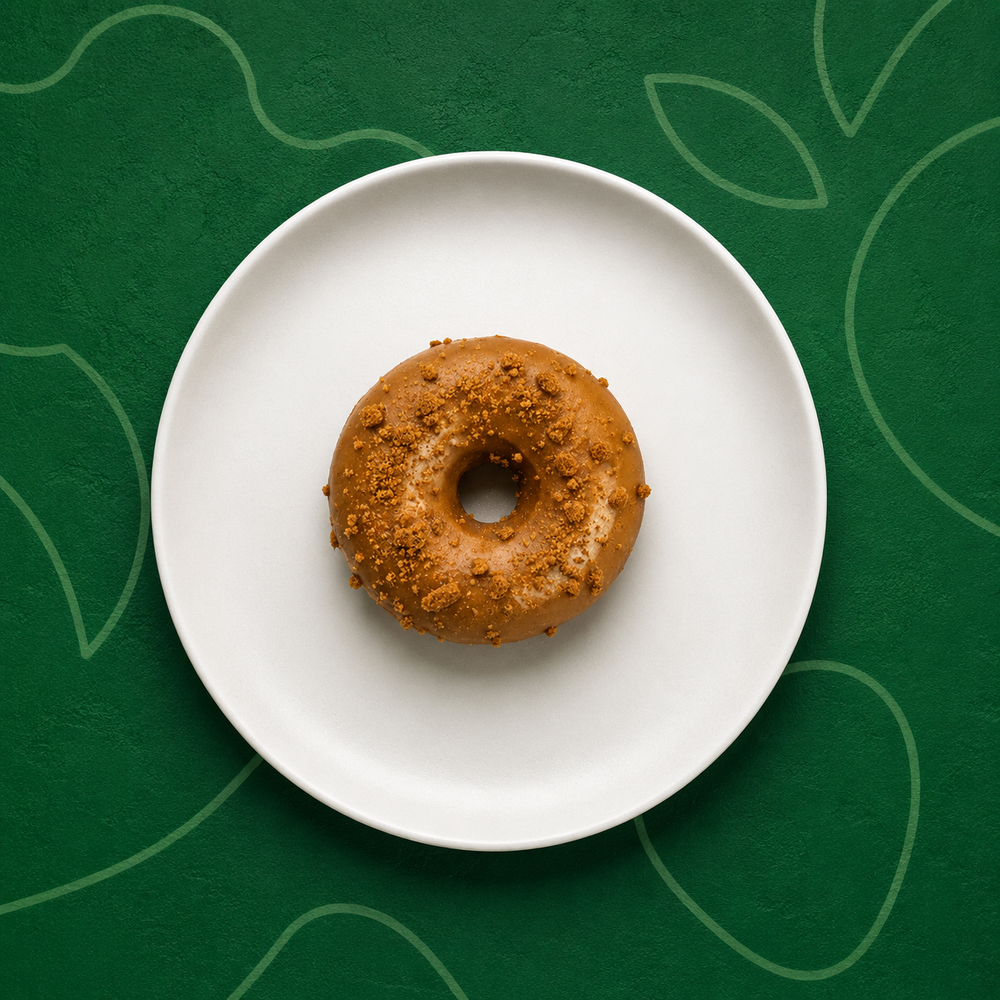 Biscoff protein donut