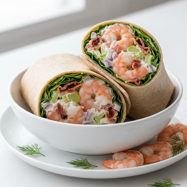 Creamy Shrimp Wrap
